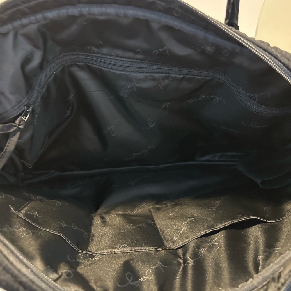 Vera Bradley Black Quilted Interior Tote - Picture 6 of 8